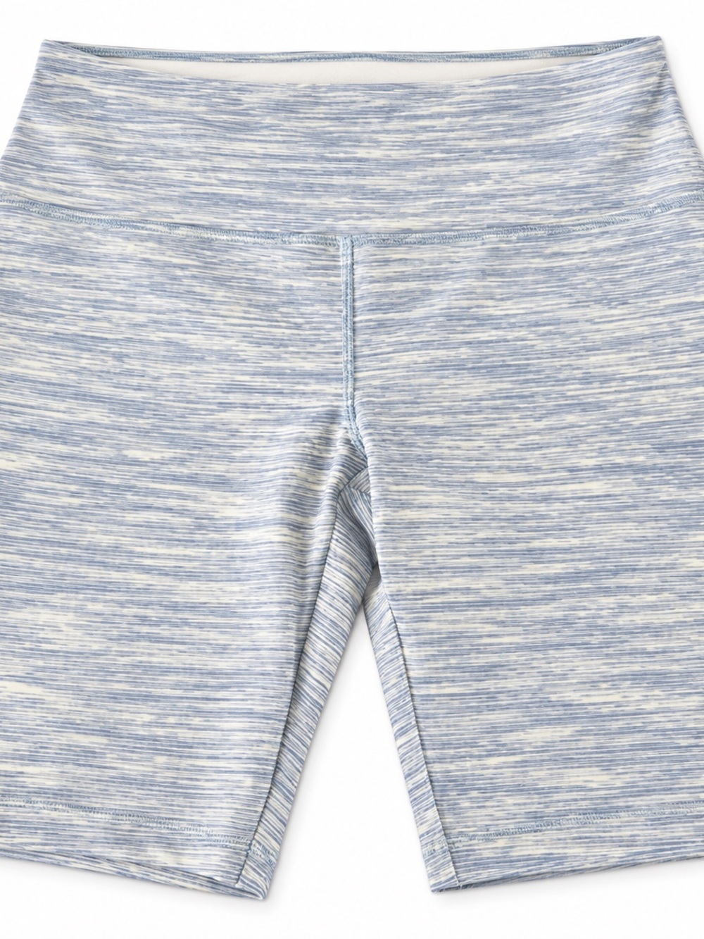 Women’s  Heathered Light Blue Bike Shorts
